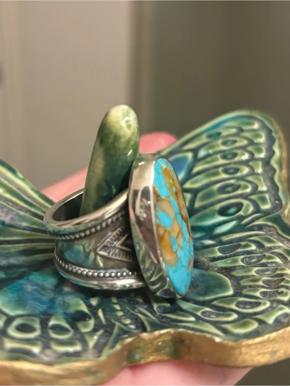Moon Pilgrim Bohemian Pilgrim Turquoise and sterling Silver Ring